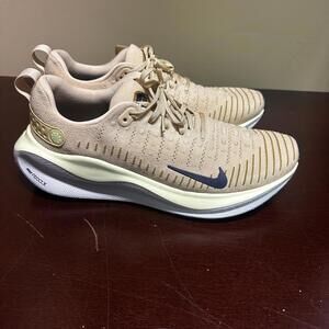 Nike ReactX Infinity Run 4 Beige Brown New Running Shoes Mens DR2665 200 Size 12